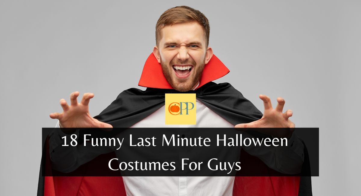 Funny Last Minute Halloween Costumes For Guys