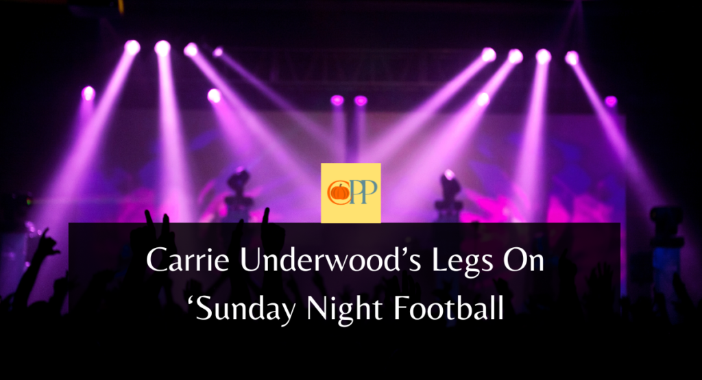 Carrie Underwood’s Legs On ‘Sunday Night Football