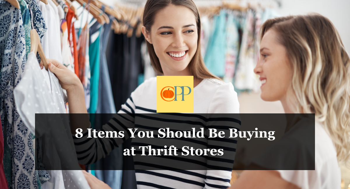 8 Items You Should Be Buying at Thrift Stores